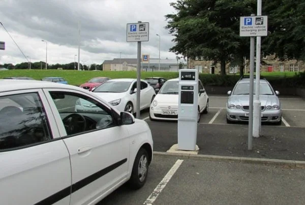 Electric vehicle charging point