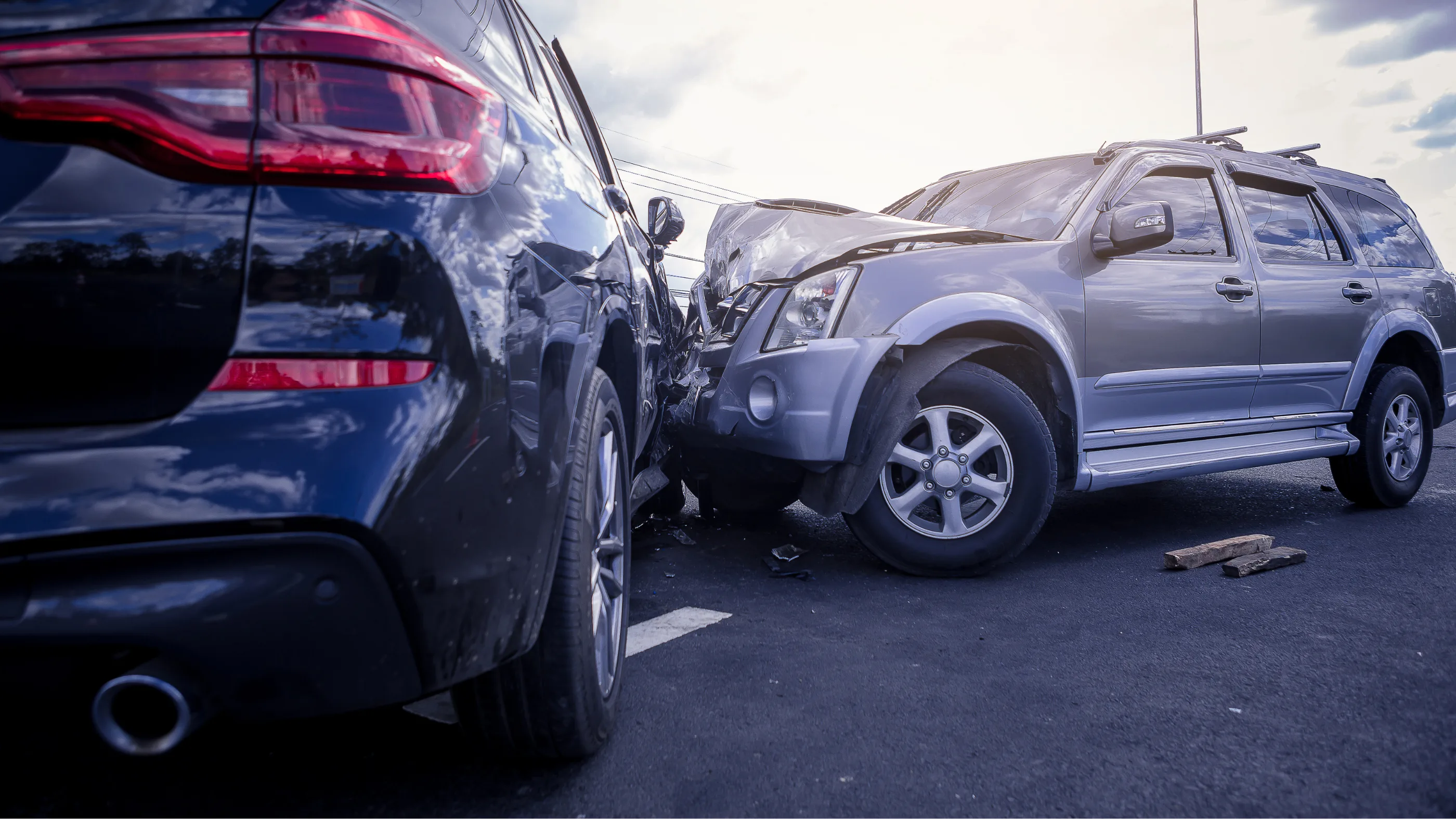 Collision is involving two cars