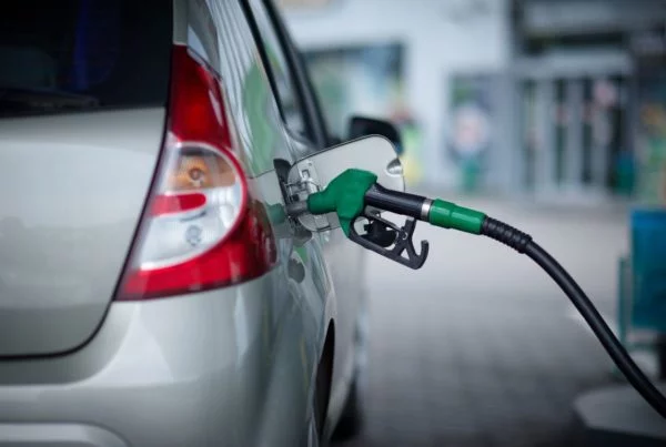 Image of car being topped up with fuel